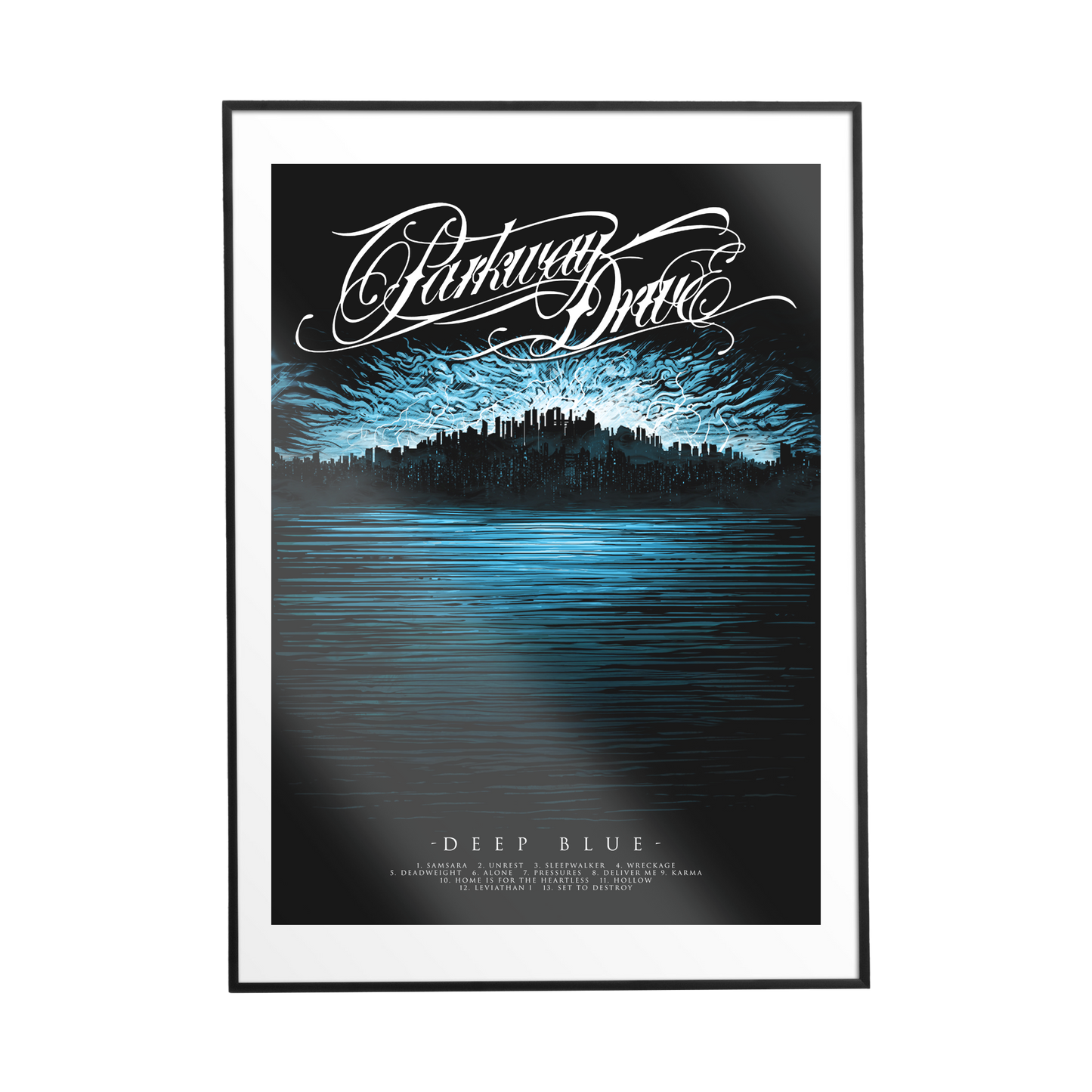Parkway Drive (Deep Blue) Print