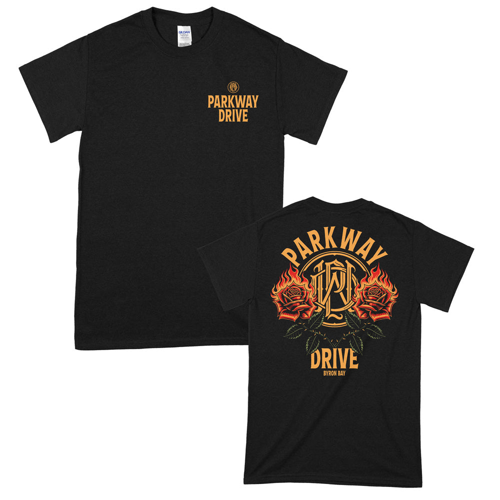 Parkway Drive (Rose & Flame) T-Shirt