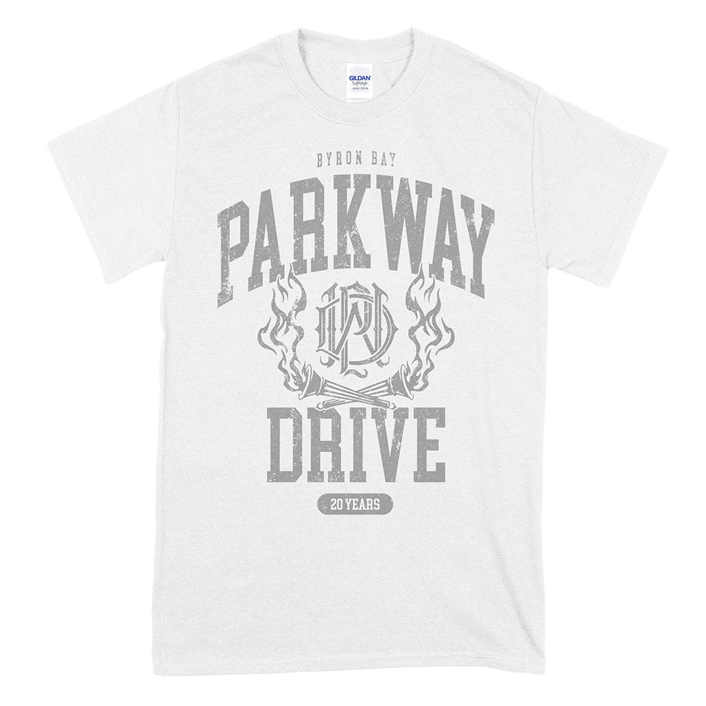 Parkway Drive (20 Years Crest White) T-Shirt