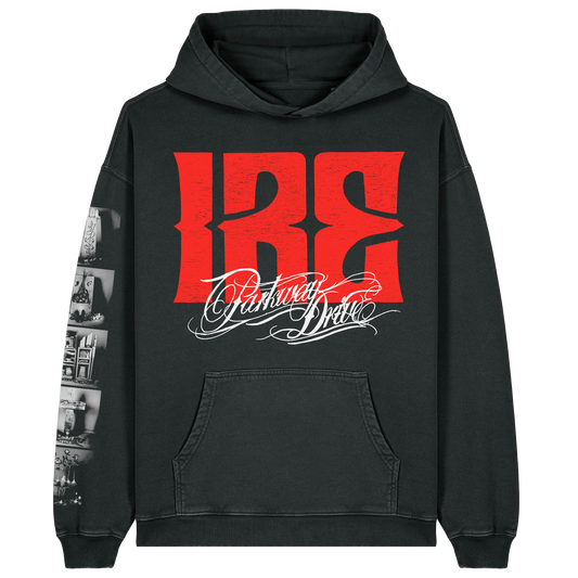 Ire Faded Black | Hoodie