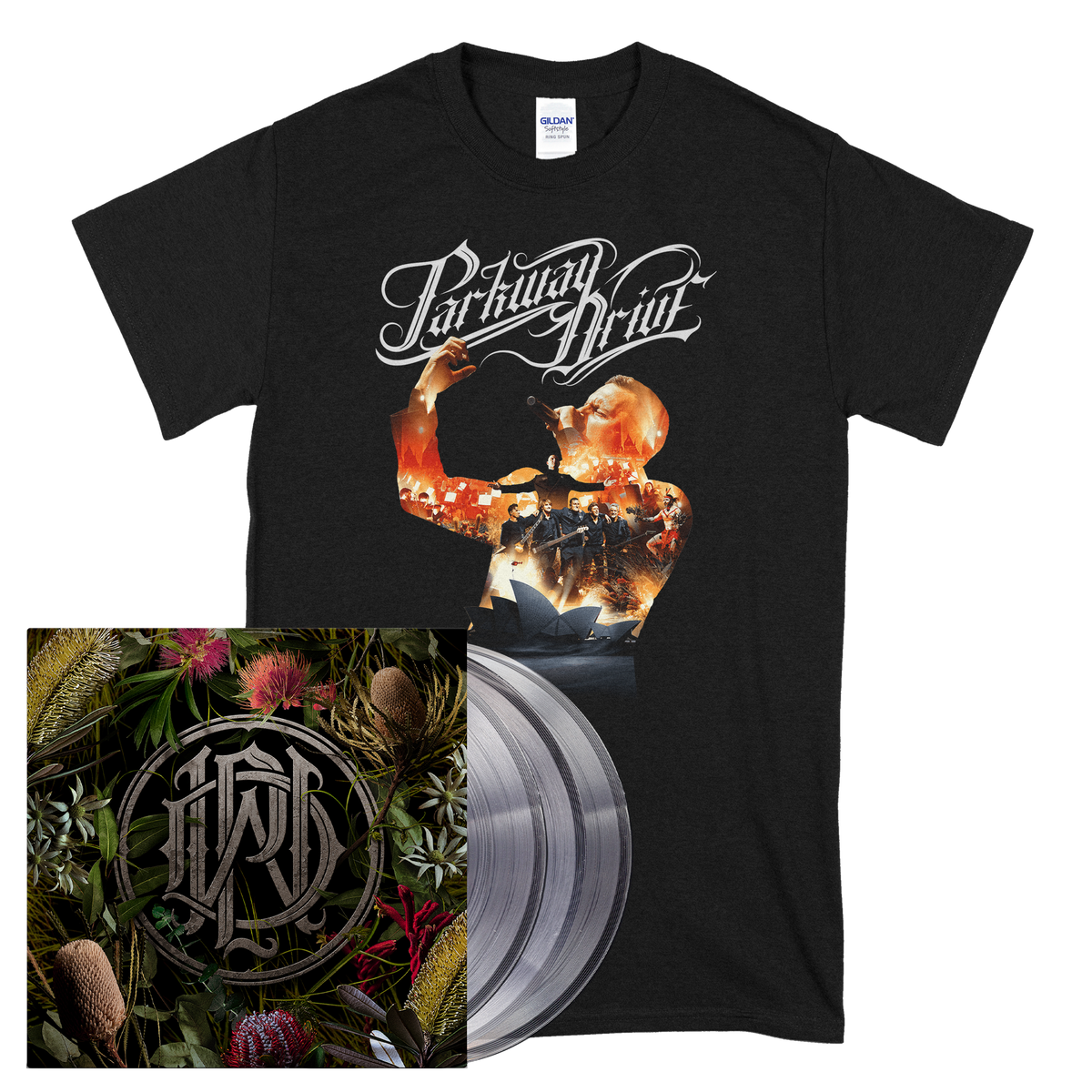 HOME - Live at the Sydney Opera House | 3xCrystal Clear Vinyl+Live Shirt Bundle