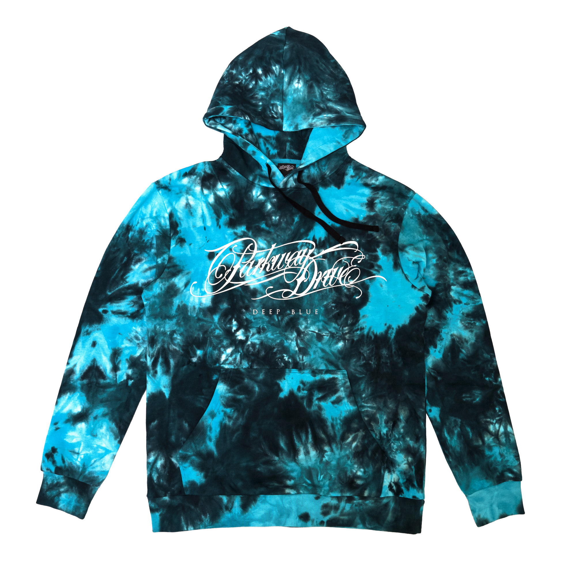 Parkway Drive (Deep Blue) Tie Dye Hoodie