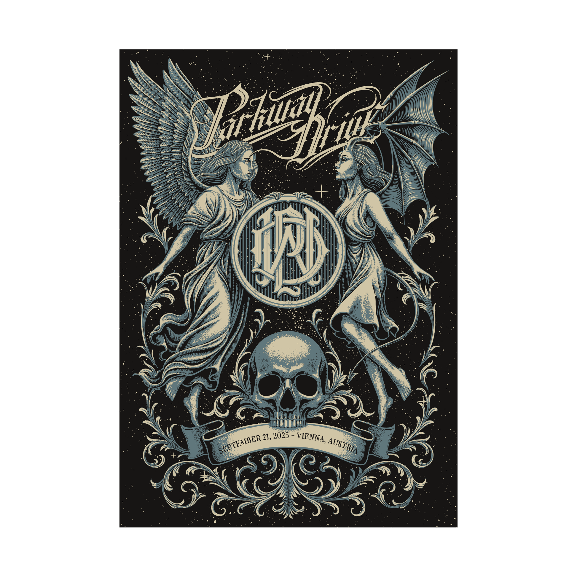 Parkway Drive (Vienna) Screen Print Poster