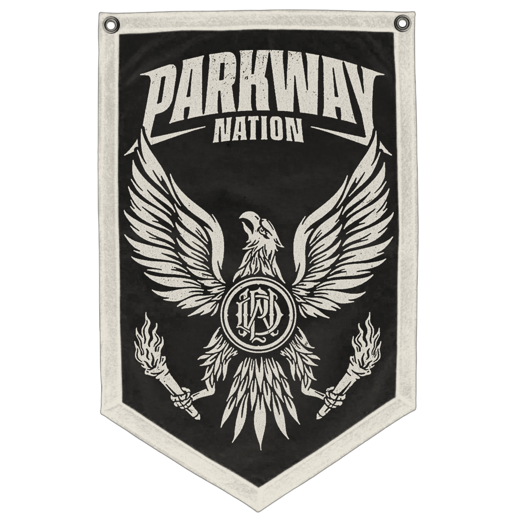 Parkway Drive (Parkway Nation) Wool Felt Flag