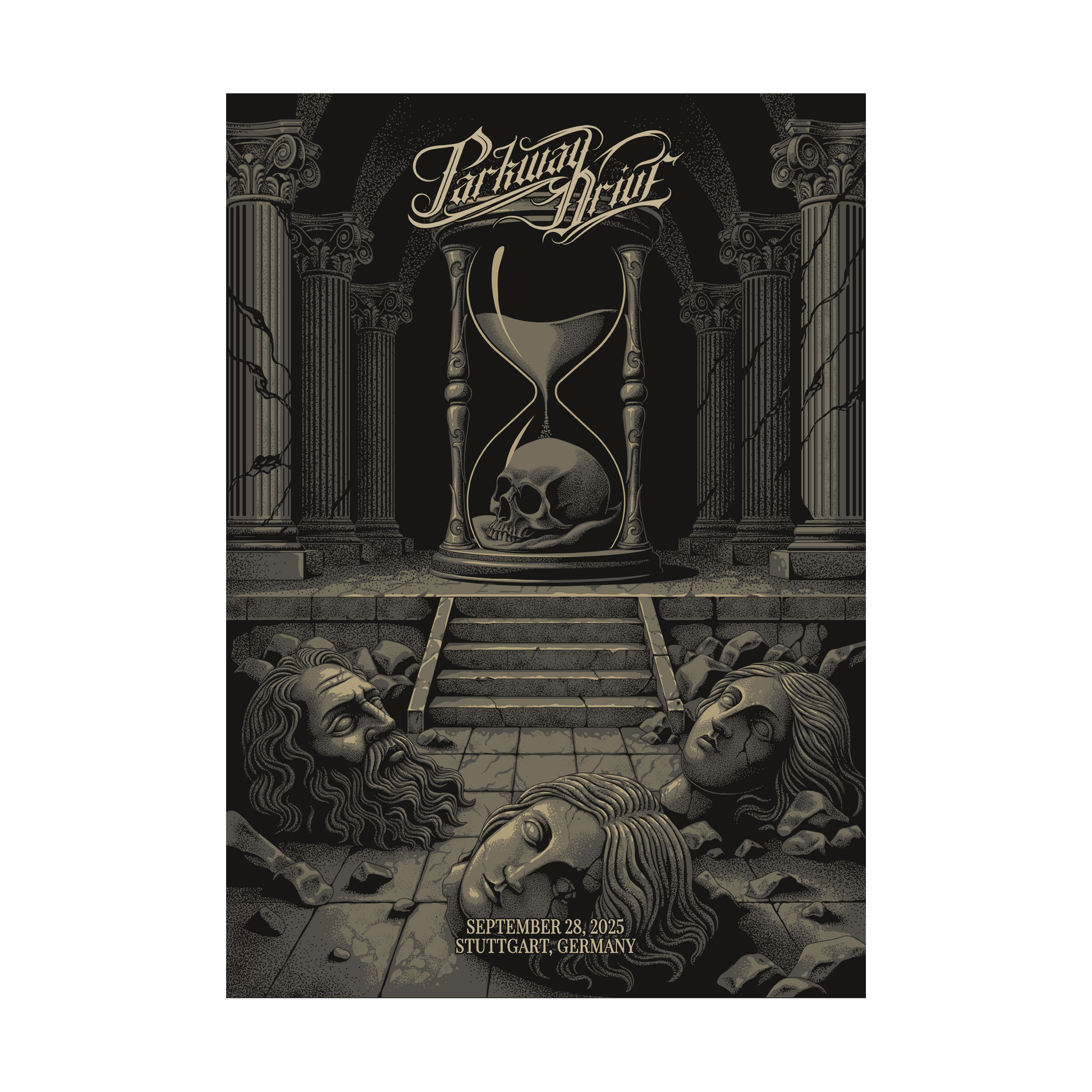 Parkway Drive (Stuttgart) Screen Print Poster